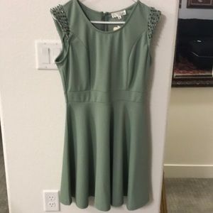 Jade green dress